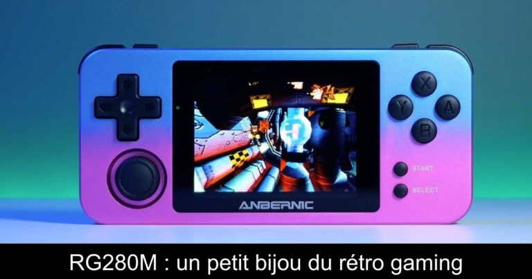 RG280M : un petit bijou du rétro gaming