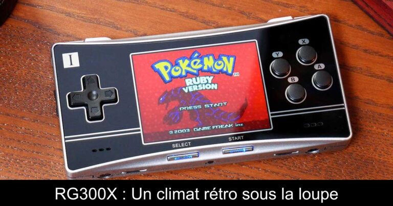 RG300X : Un climat rétro sous la loupe