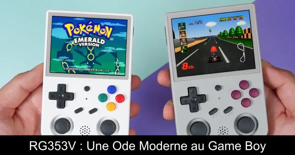 RG353V : Une Ode Moderne au Game Boy