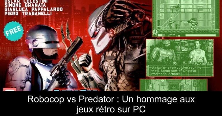 Robocop vs Predator : Un hommage aux jeux rétro sur PC