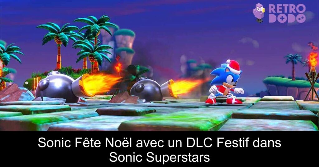 Sonic Fête Noël avec un DLC Festif dans Sonic Superstars
