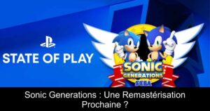 Sonic Generations : Une Remastérisation Prochaine ?