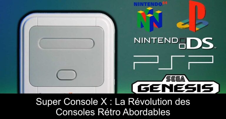 Super Console X : La Révolution des Consoles Rétro Abordables