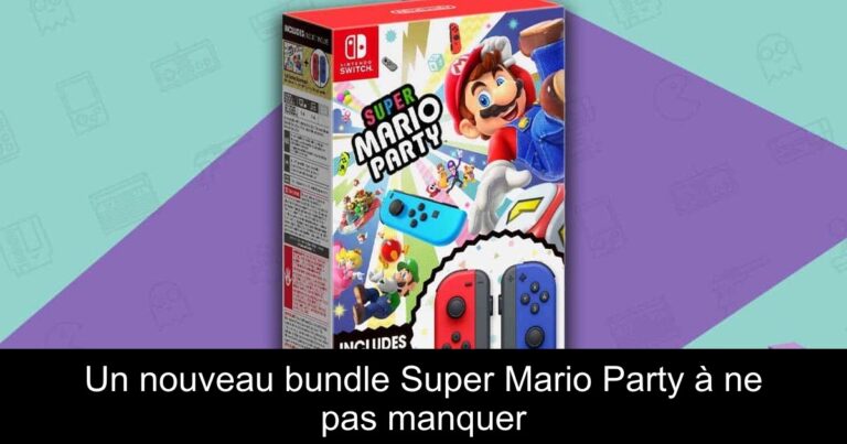 Un nouveau bundle Super Mario Party à ne pas manquer
