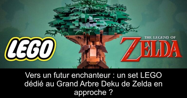Vers un futur enchanteur : un set LEGO dédié au Grand Arbre Deku de Zelda en approche ?