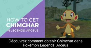 Découvrez comment obtenir Chimchar dans Pokémon Legends: Arceus