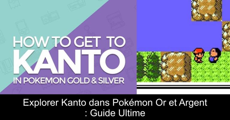 Explorer Kanto dans Pokémon Or et Argent : Guide Ultime