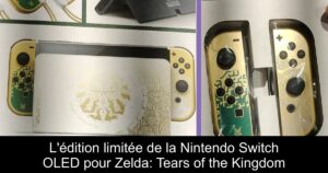 L'édition limitée de la Nintendo Switch OLED pour Zelda: Tears of the Kingdom