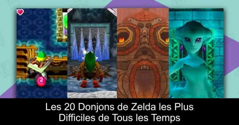 Les 20 Donjons de Zelda les Plus Difficiles de Tous les Temps