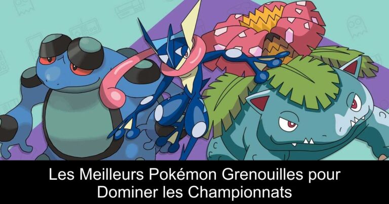 Les Meilleurs Pokémon Grenouilles pour Dominer les Championnats