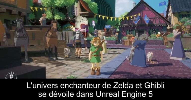 L'univers enchanteur de Zelda et Ghibli se dévoile dans Unreal Engine 5