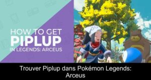 Trouver Piplup dans Pokémon Legends: Arceus