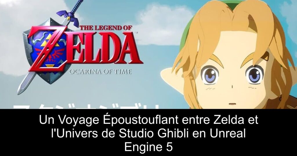 Un Voyage Époustouflant entre Zelda et l&rsquo;Univers de Studio Ghibli en Unreal Engine 5