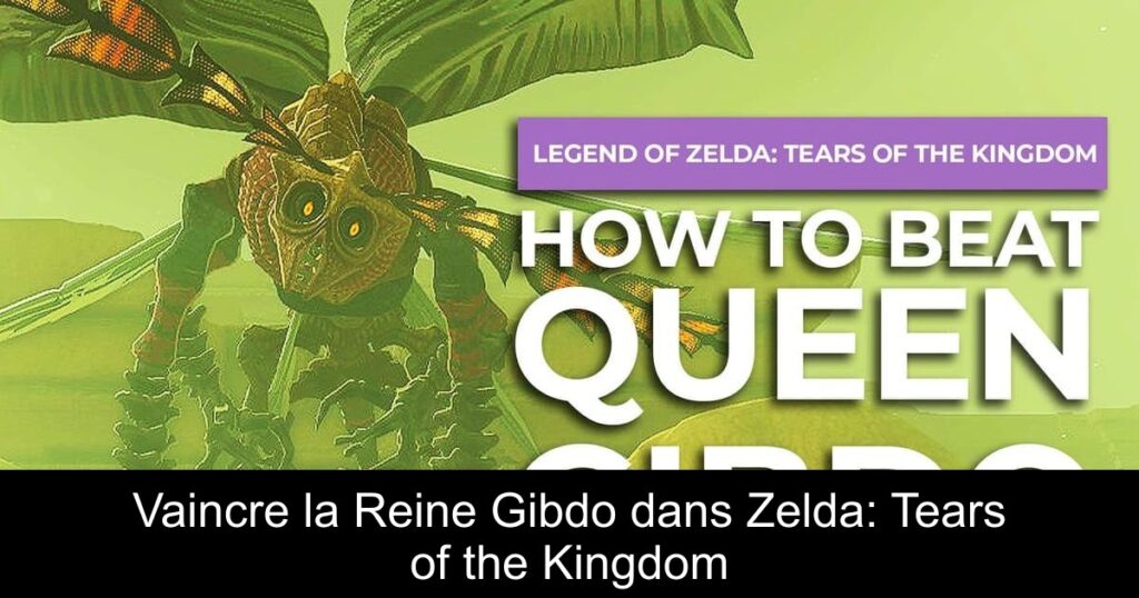 Vaincre la Reine Gibdo dans Zelda: Tears of the Kingdom