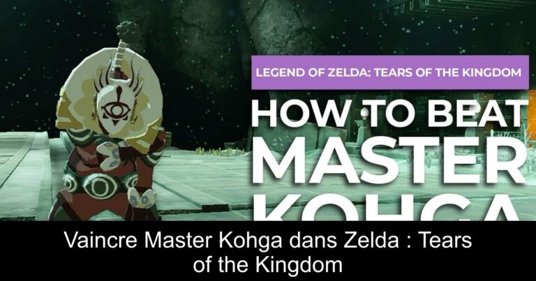 Vaincre Master Kohga dans Zelda : Tears of the Kingdom