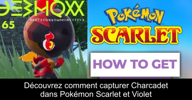 Découvrez comment capturer Charcadet dans Pokémon Scarlet et Violet