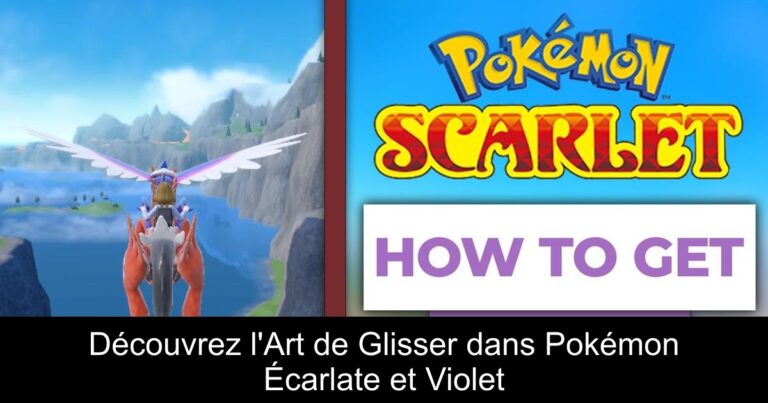 Découvrez l'Art de Glisser dans Pokémon Écarlate et Violet