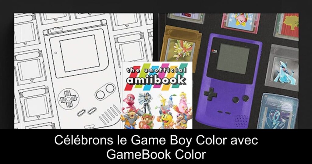 Célébrons le Game Boy Color avec GameBook Color