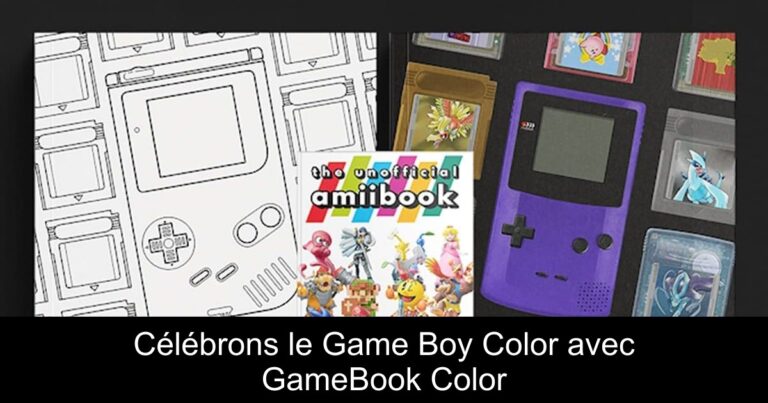 Célébrons le Game Boy Color avec GameBook Color