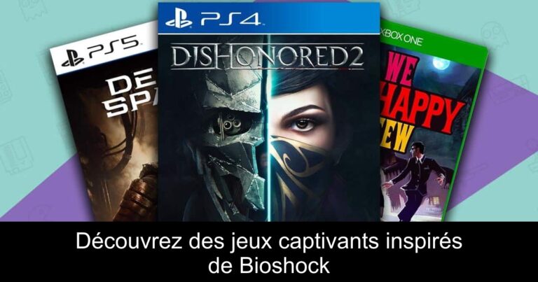 Découvrez des jeux captivants inspirés de Bioshock