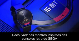Découvrez des montres inspirées des consoles rétro de SEGA