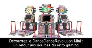 Découvrez le DanceDanceRevolution Mini : un retour aux sources du rétro gaming