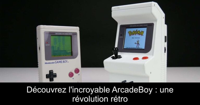 Découvrez l'incroyable ArcadeBoy : une révolution rétro