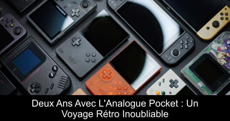 Deux Ans Avec L'Analogue Pocket : Un Voyage Rétro Inoubliable
