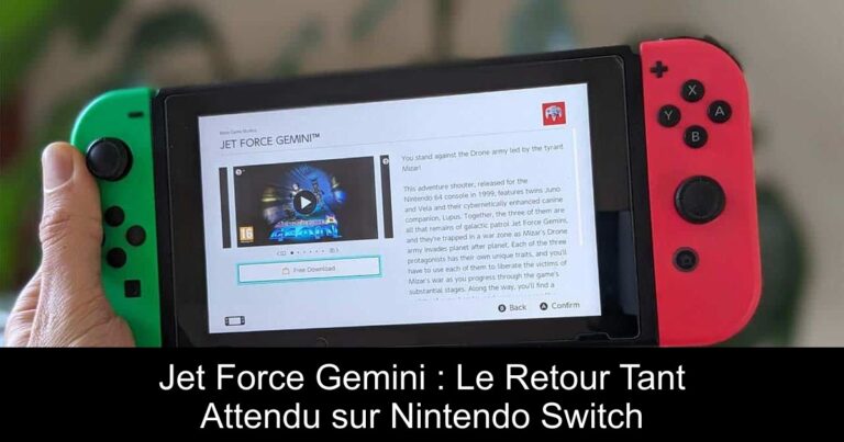 Jet Force Gemini : Le Retour Tant Attendu sur Nintendo Switch