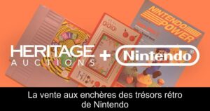 La vente aux enchères des trésors rétro de Nintendo