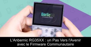 L'Anbernic RG35XX : un Pas Vers l'Avenir avec le Firmware Communautaire