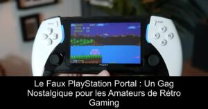 Le Faux PlayStation Portal : Un Gag Nostalgique pour les Amateurs de Rétro Gaming