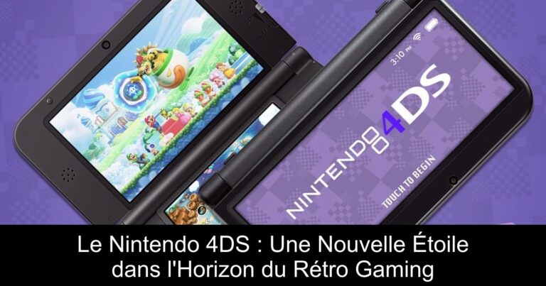 Le Nintendo 4DS : Une Nouvelle Étoile dans l'Horizon du Rétro Gaming