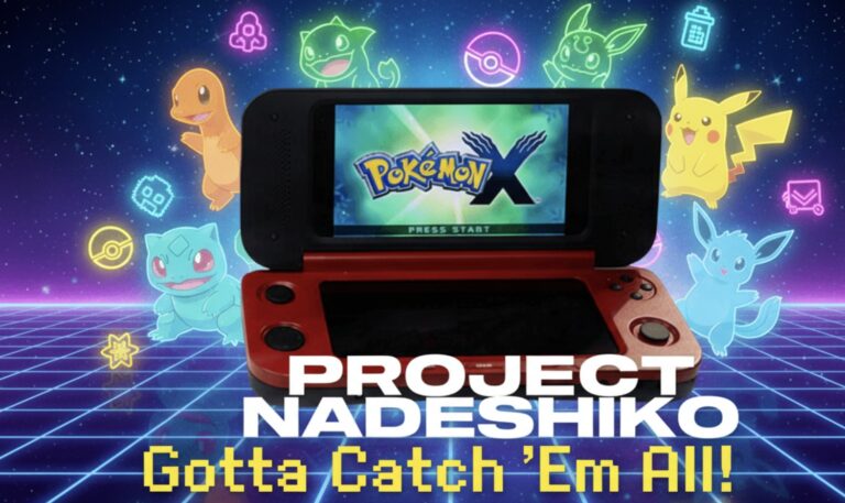 Le Project Nadeshiko : Une réinvention nostalgique de la console portable
