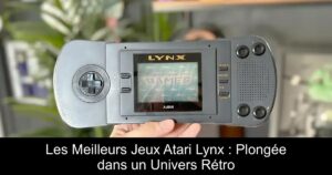 Les Meilleurs Jeux Atari Lynx : Plongée dans un Univers Rétro