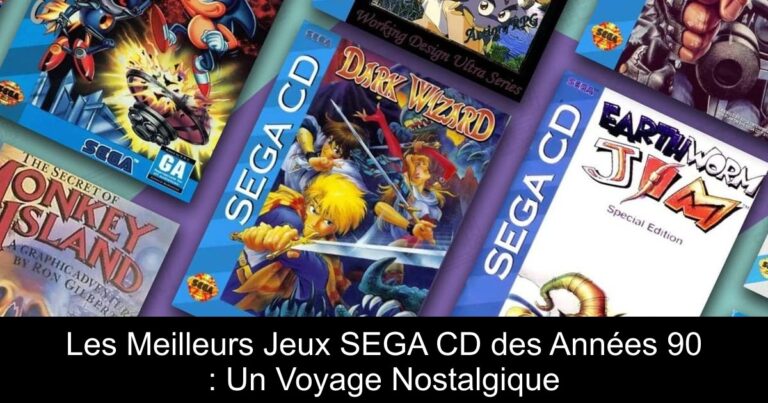 Les Meilleurs Jeux SEGA CD des Années 90 : Un Voyage Nostalgique