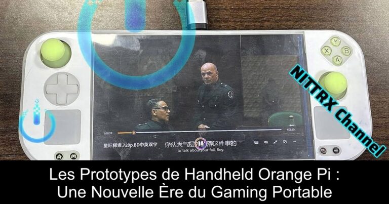 Les Prototypes de Handheld Orange Pi : Une Nouvelle Ère du Gaming Portable