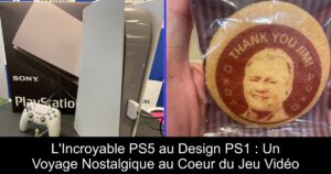 L'Incroyable PS5 au Design PS1 : Un Voyage Nostalgique au Coeur du Jeu Vidéo