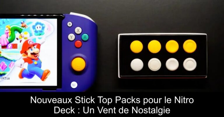 Nouveaux Stick Top Packs pour le Nitro Deck : Un Vent de Nostalgie