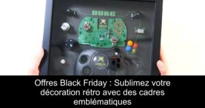 Offres Black Friday : Sublimez votre décoration rétro avec des cadres emblématiques