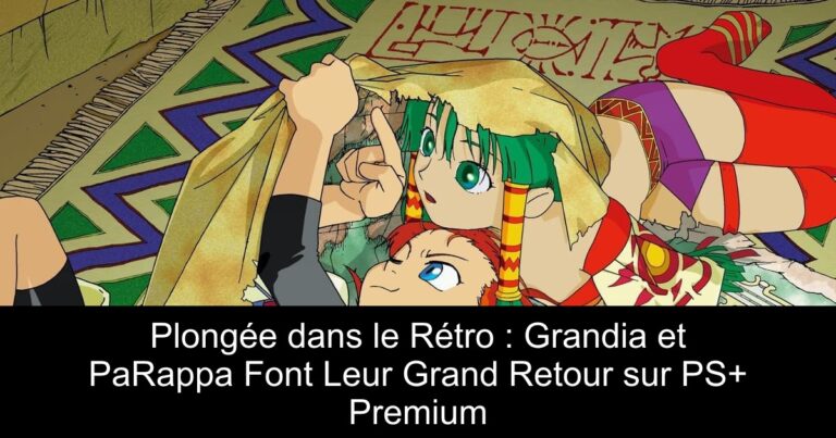 Plongée dans le Rétro : Grandia et PaRappa Font Leur Grand Retour sur PS+ Premium