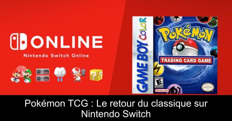 Pokémon TCG : Le retour du classique sur Nintendo Switch