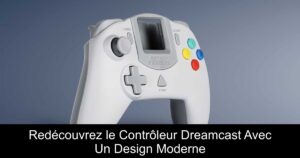 Redécouvrez le Contrôleur Dreamcast Avec Un Design Moderne