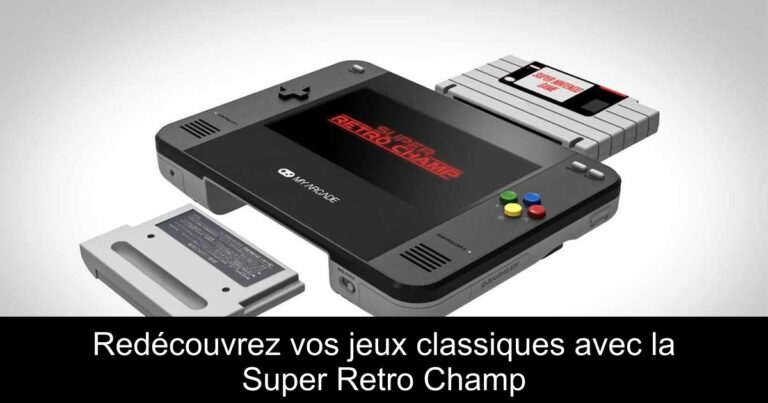 Redécouvrez vos jeux classiques avec la Super Retro Champ