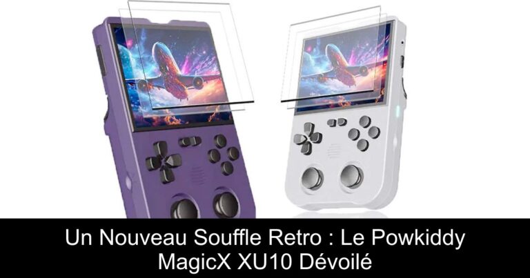 Un Nouveau Souffle Retro : Le Powkiddy MagicX XU10 Dévoilé
