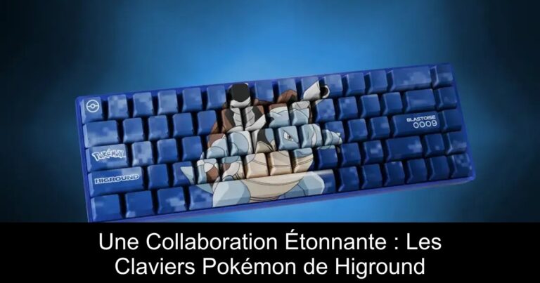 Une Collaboration Étonnante : Les Claviers Pokémon de Higround