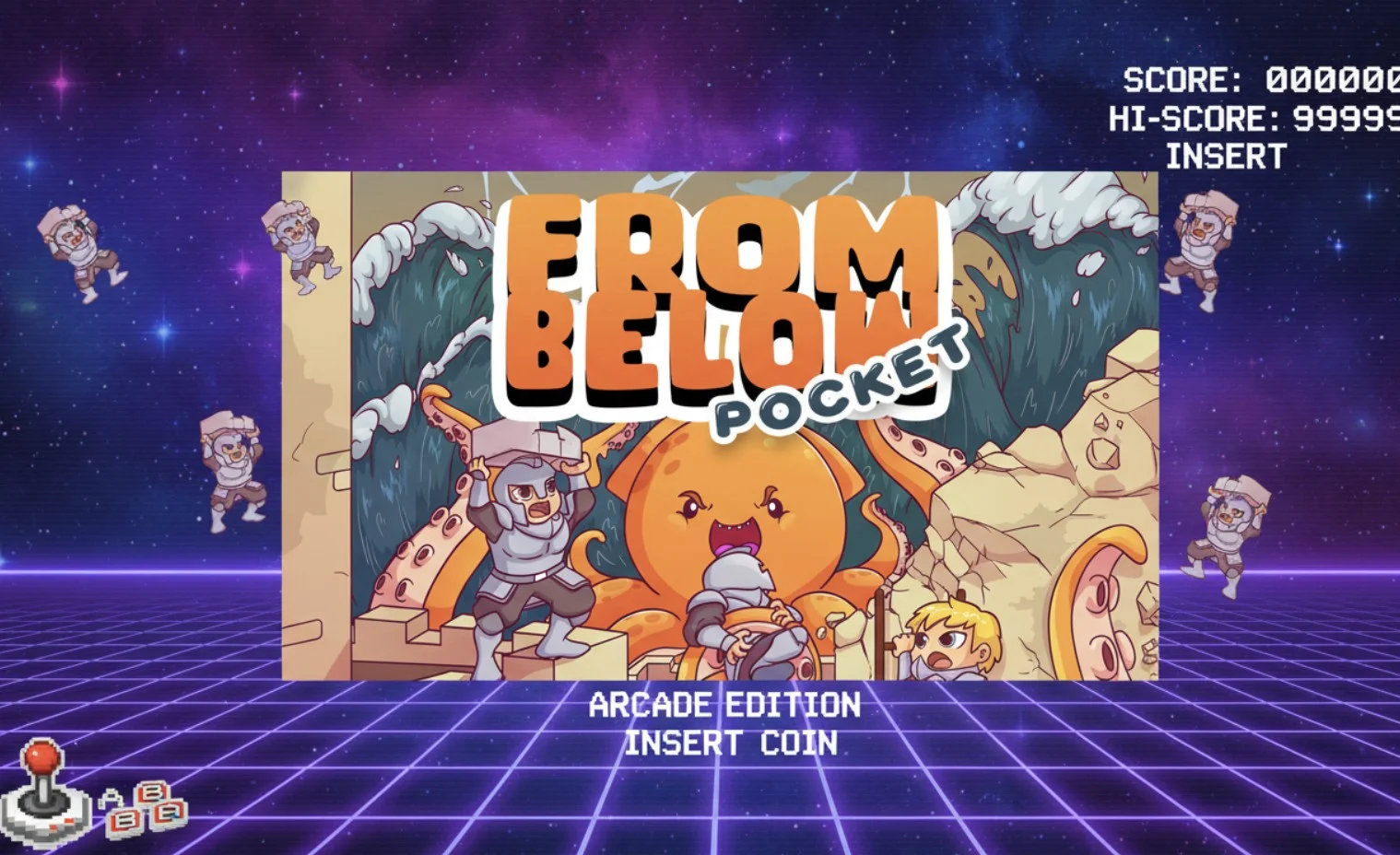 From Below Pocket sur Game Boy : un bon homebrew pour les fans de Tetris ?