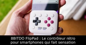 8BITDO FlipPad : Le contrôleur rétro pour smartphones qui fait sensation