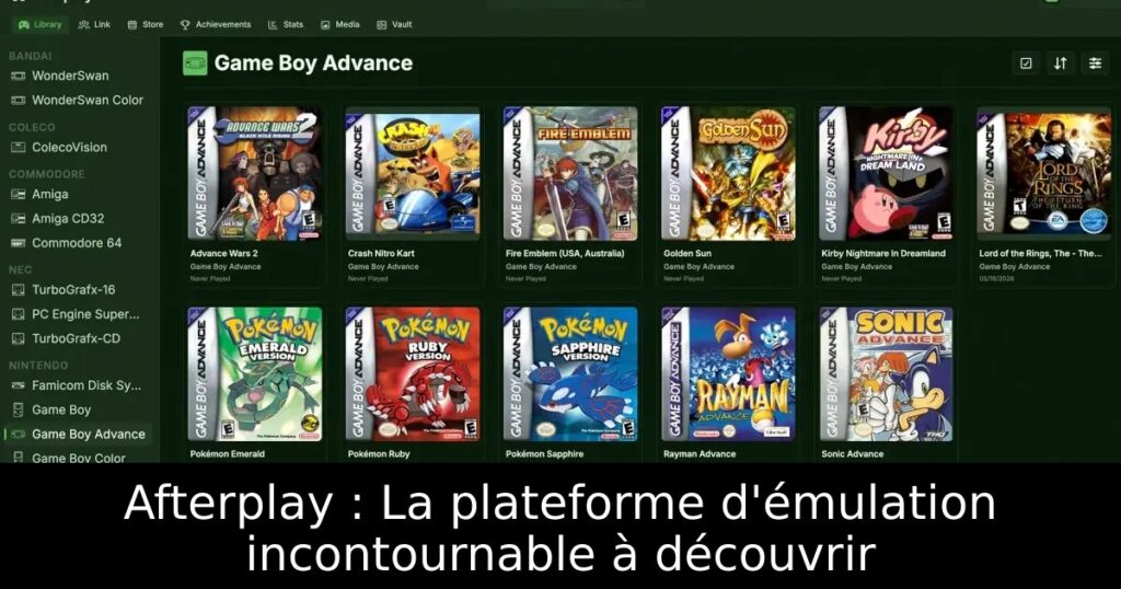 Afterplay : La plateforme d'émulation incontournable à découvrir