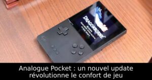 Analogue Pocket : un nouvel update révolutionne le confort de jeu